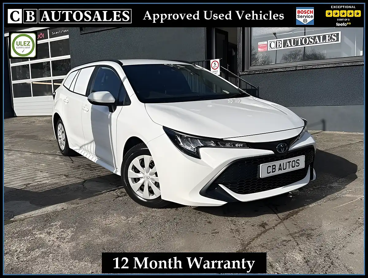 Used 2023 Toyota White - Front View
