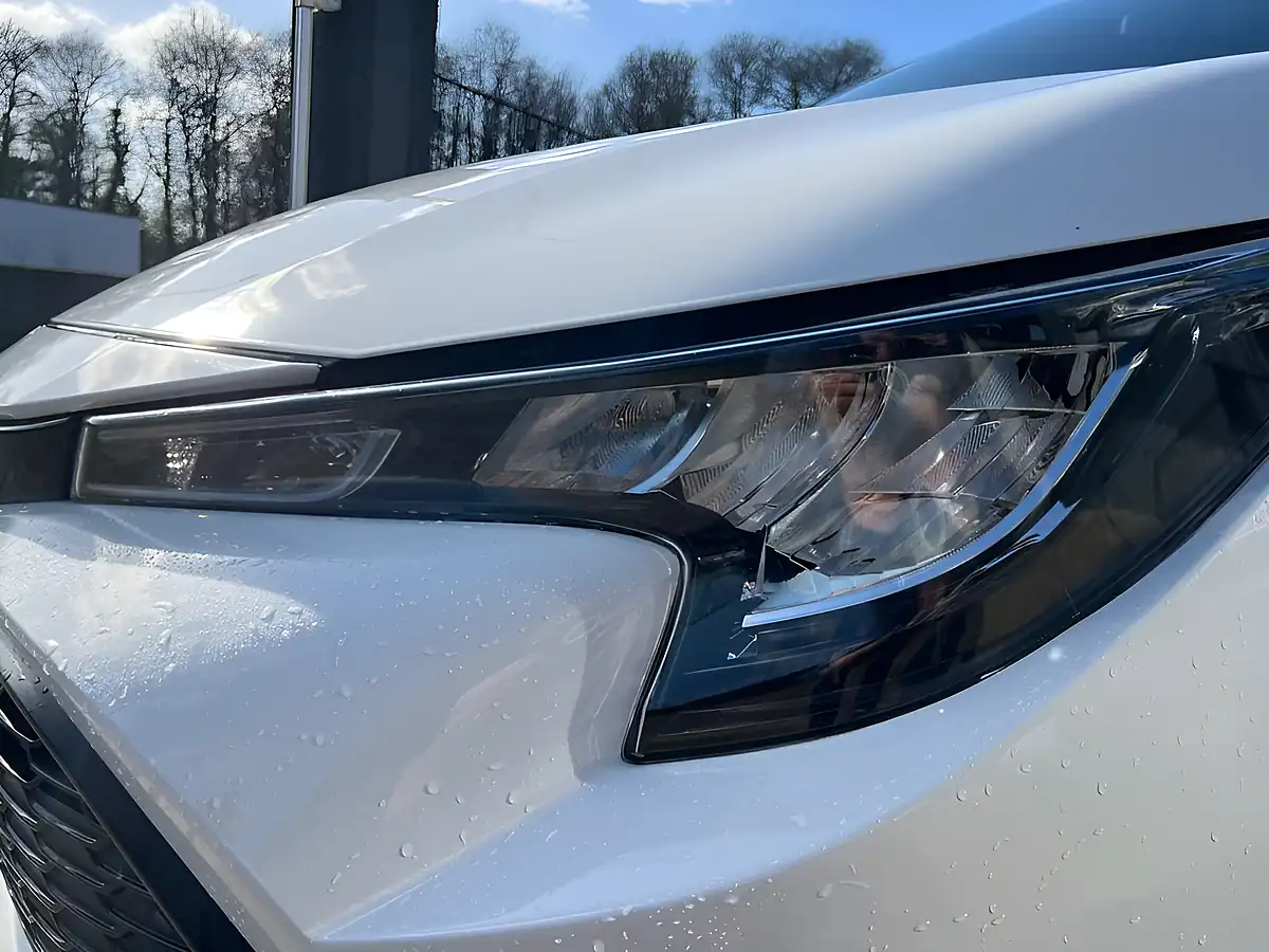Used 2023 Toyota White - Interior and Exterior details 8