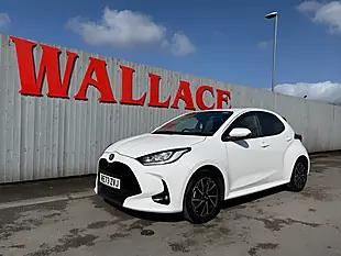 Used 2023 Toyota Yaris Design White - Interior and Exterior details 9