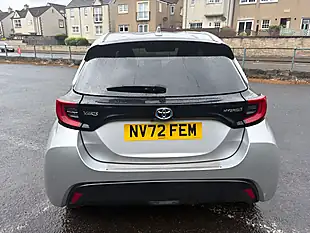 Used 2023 Toyota Yaris Excel Silver - Interior and Exterior details 18