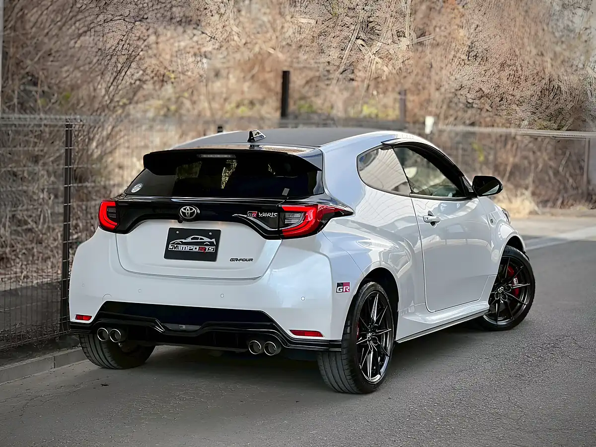 Used 2023 Toyota Yaris Gr Rz High Performance White - Interior and Exterior details 12