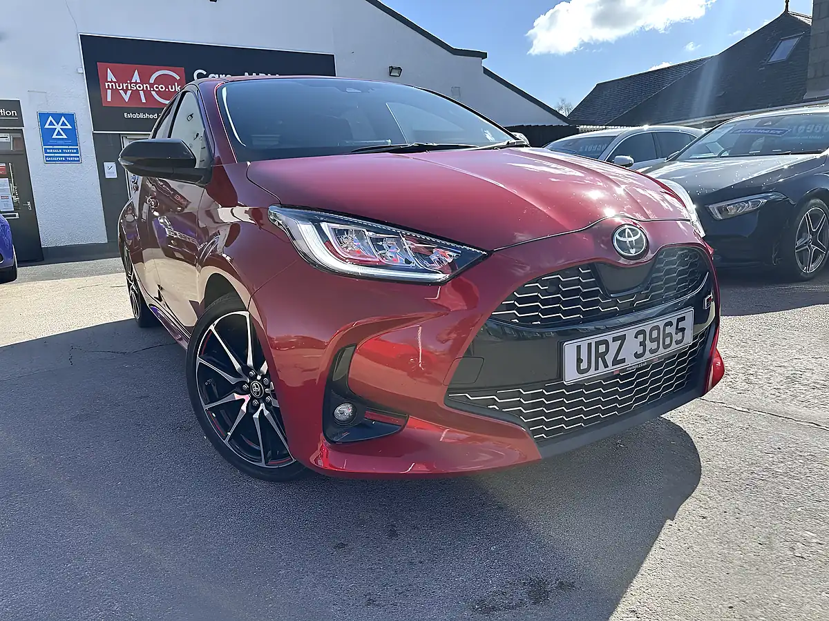 Used 2023 Toyota Yaris Gr Sport Red - Front View