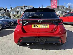 Used 2023 Toyota Yaris Gr Sport Red - Interior and Exterior details 12