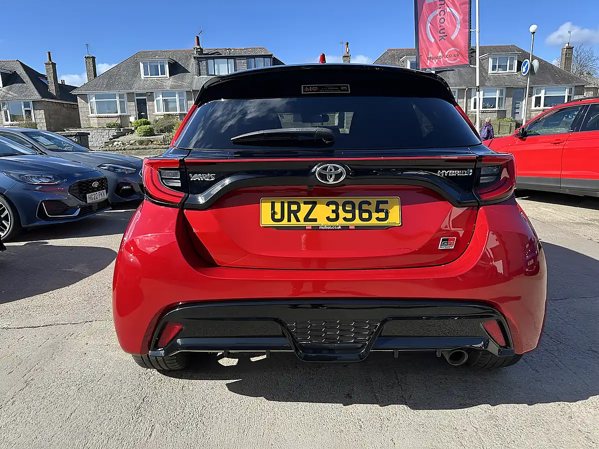 Used 2023 Toyota Yaris Gr Sport Red - Interior and Exterior details 12