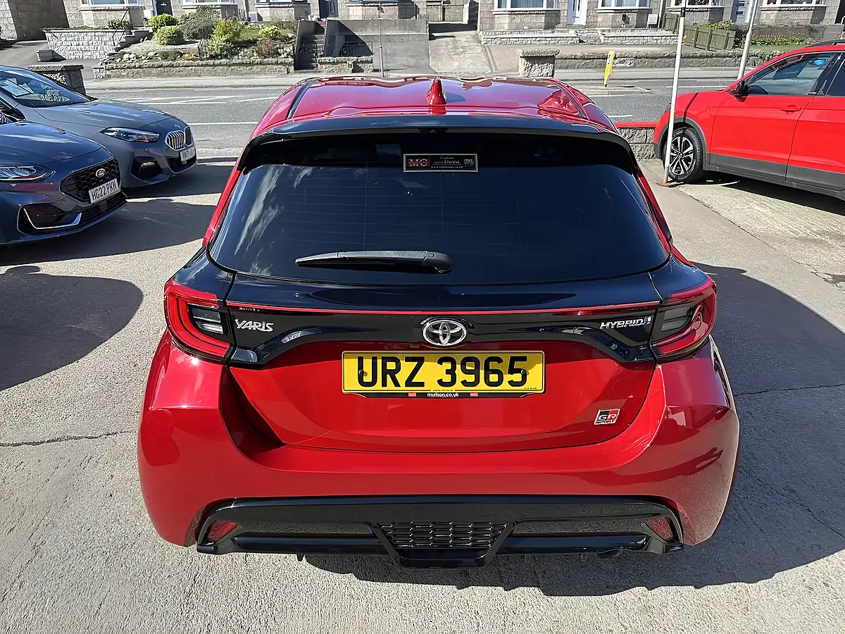 Used 2023 Toyota Yaris Gr Sport Red - Interior and Exterior details 13