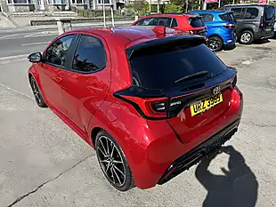 Used 2023 Toyota Yaris Gr Sport Red - Interior and Exterior details 14