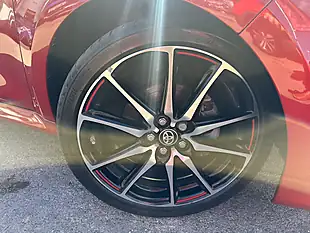 Used 2023 Toyota Yaris Gr Sport Red - Interior and Exterior details 2