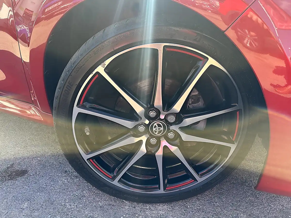 Used 2023 Toyota Yaris Gr Sport Red - Interior and Exterior details 2