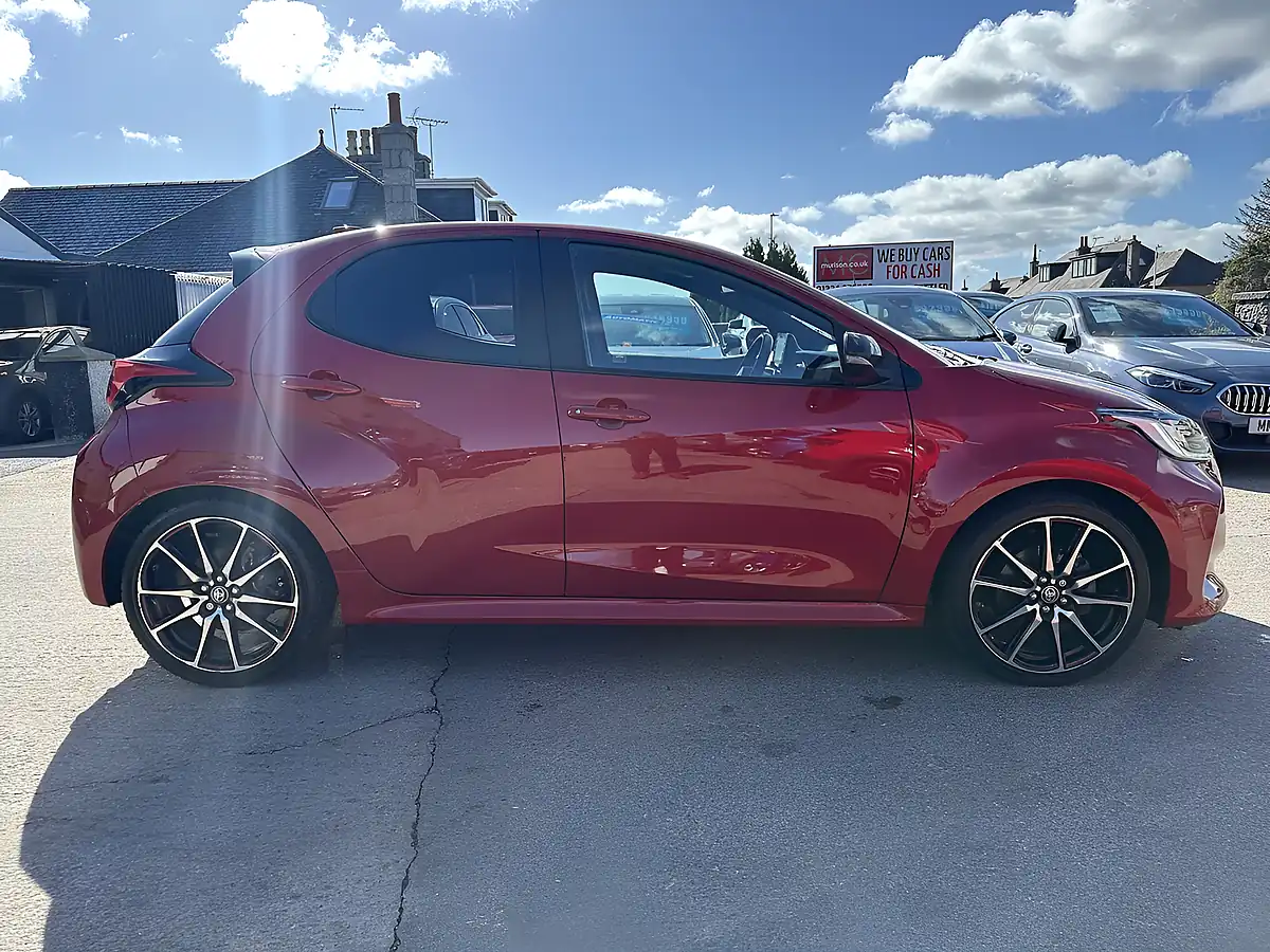 Used 2023 Toyota Yaris Gr Sport Red - Interior and Exterior details 3