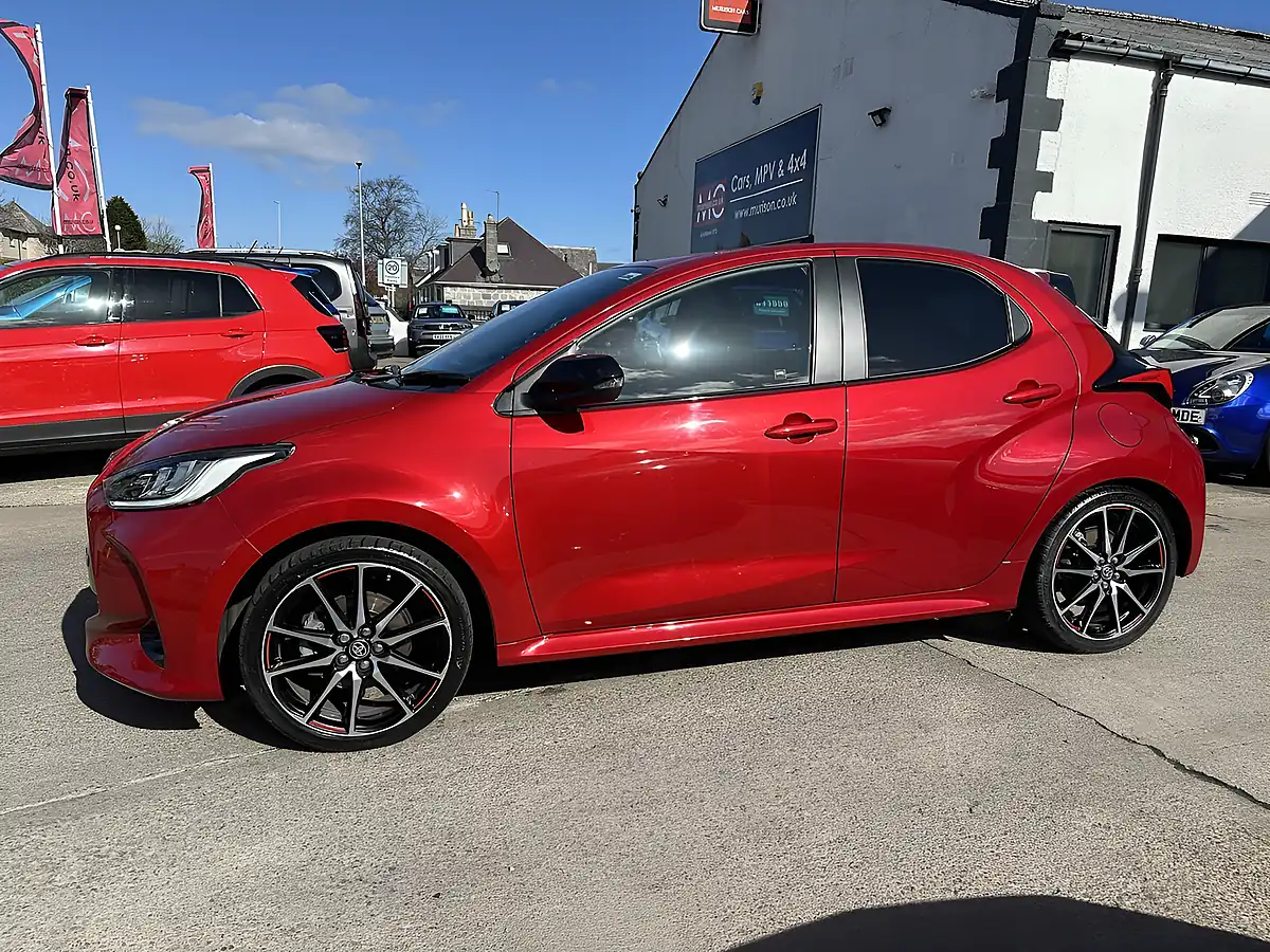Used 2023 Toyota Yaris Gr Sport Red - Interior and Exterior details 8