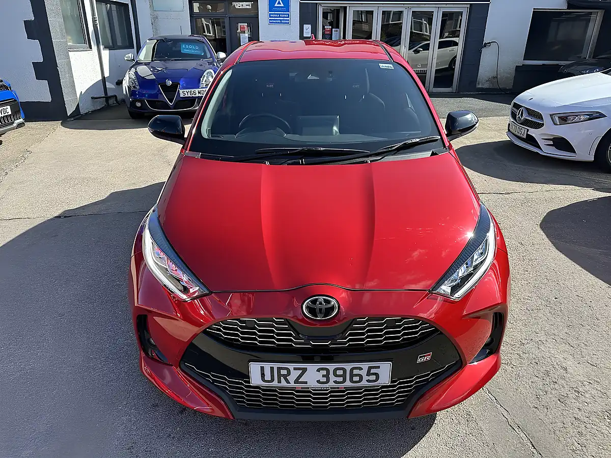 Used 2023 Toyota Yaris Gr Sport Red - Interior and Exterior details 9