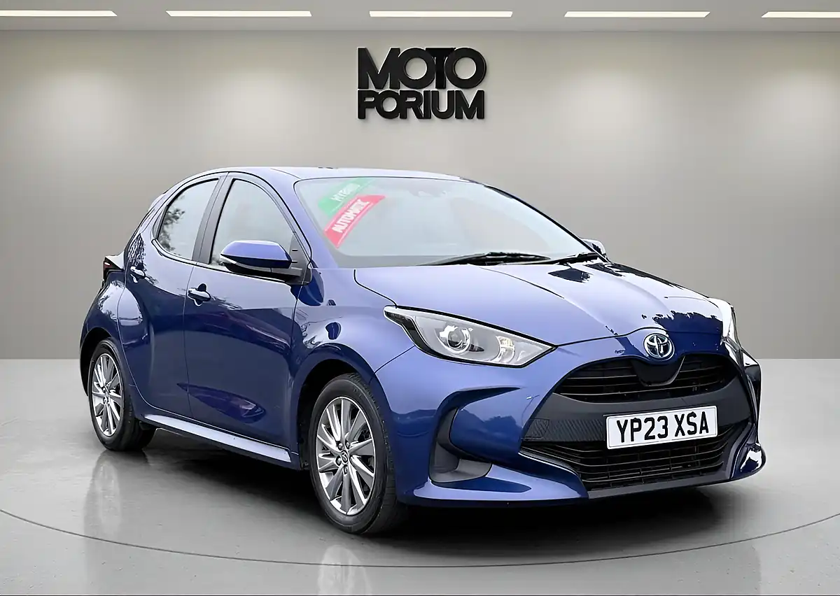 Used 2023 Toyota Yaris Icon Blue - Front View