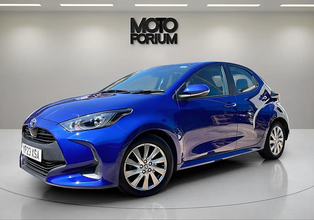 Used 2023 Toyota Yaris Icon Blue - Interior and Exterior details 12
