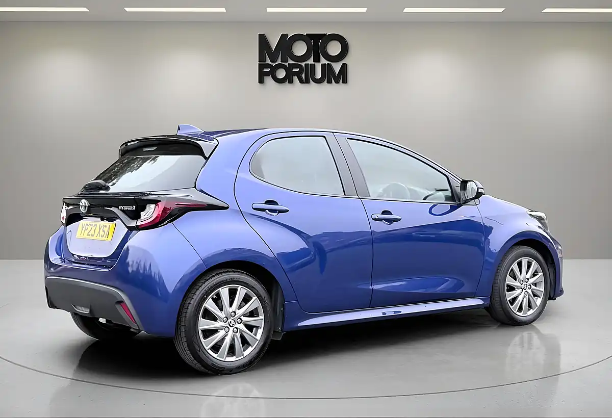 Used 2023 Toyota Yaris Icon Blue - Interior and Exterior details 18