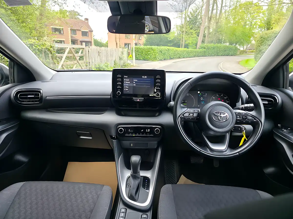 Used 2023 Toyota Yaris Icon White - Interior and Exterior details 10
