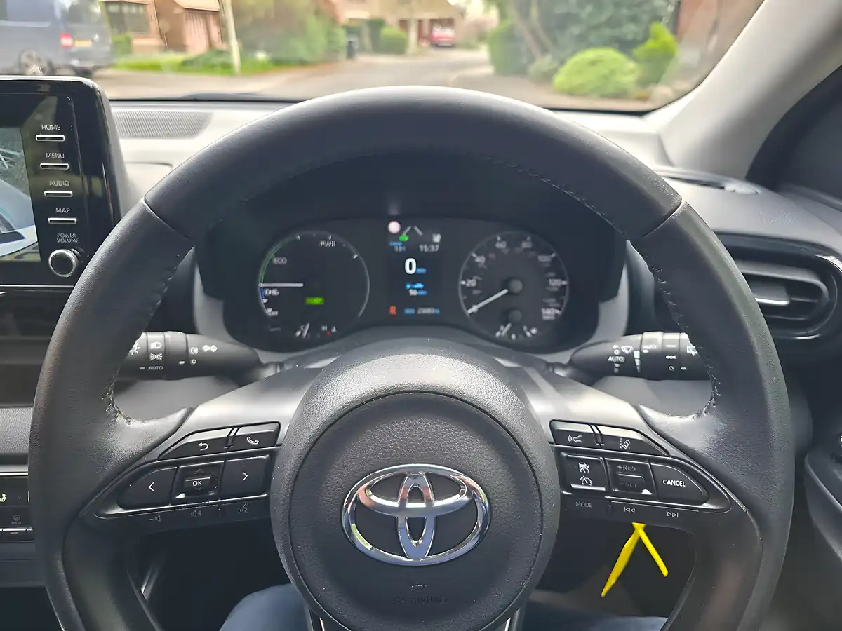 Used 2023 Toyota Yaris Icon White - Interior and Exterior details 17