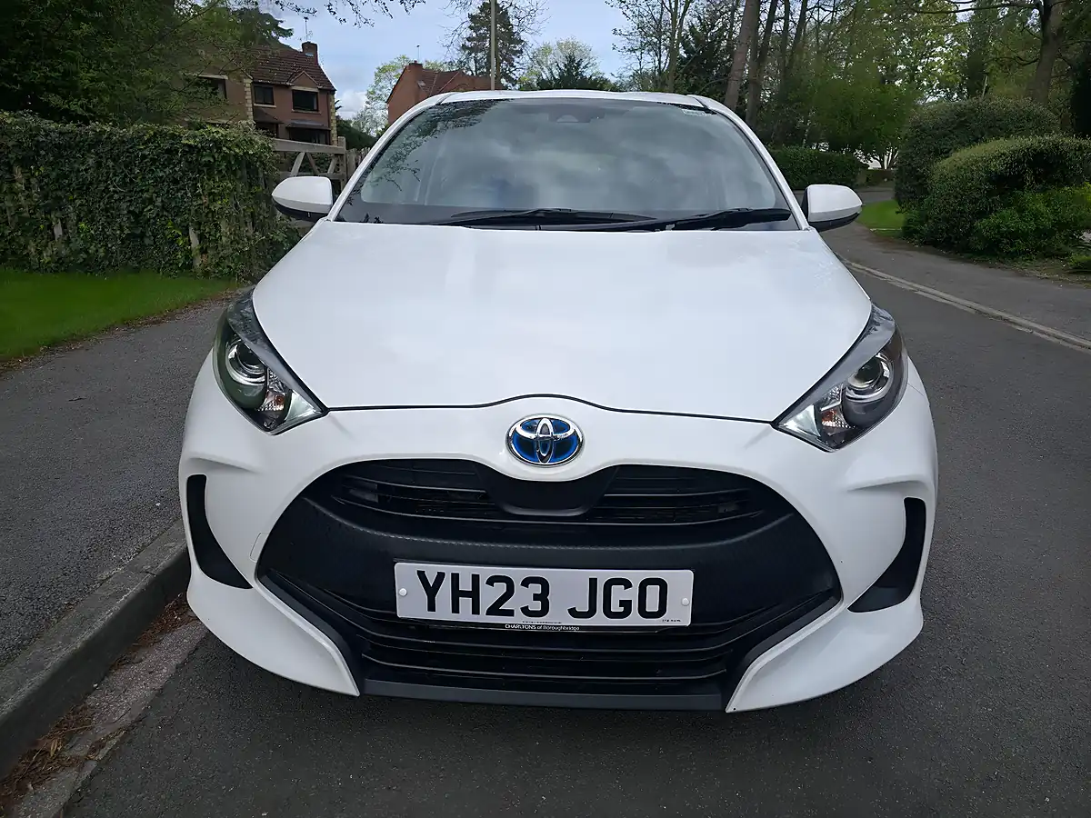 Used 2023 Toyota Yaris Icon White - Interior and Exterior details 2