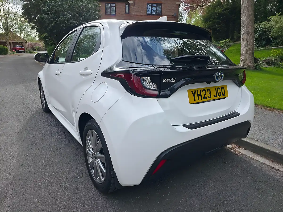 Used 2023 Toyota Yaris Icon White - Interior and Exterior details 4