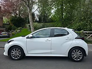 Used 2023 Toyota Yaris Icon White - Interior and Exterior details 5