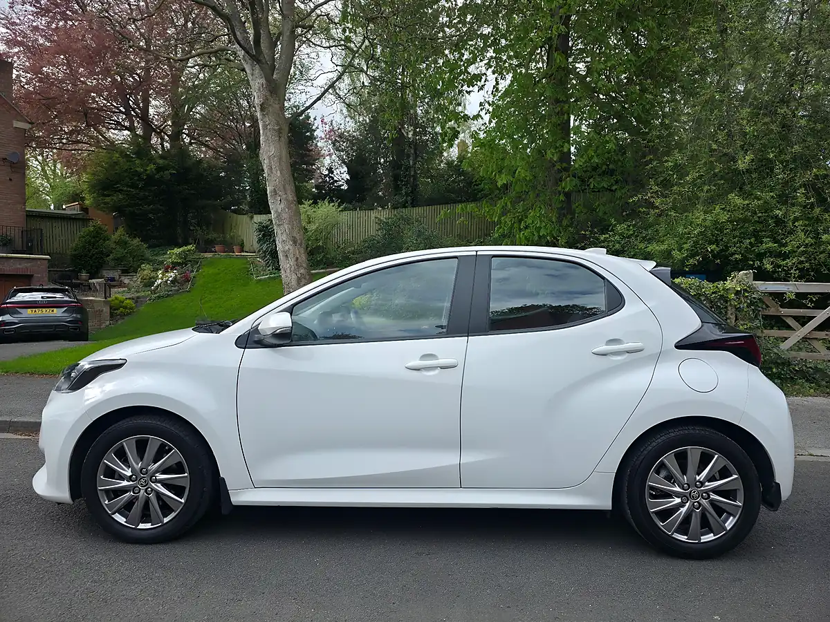 Used 2023 Toyota Yaris Icon White - Interior and Exterior details 5