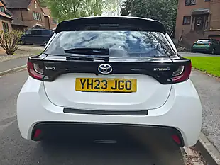 Used 2023 Toyota Yaris Icon White - Interior and Exterior details 6