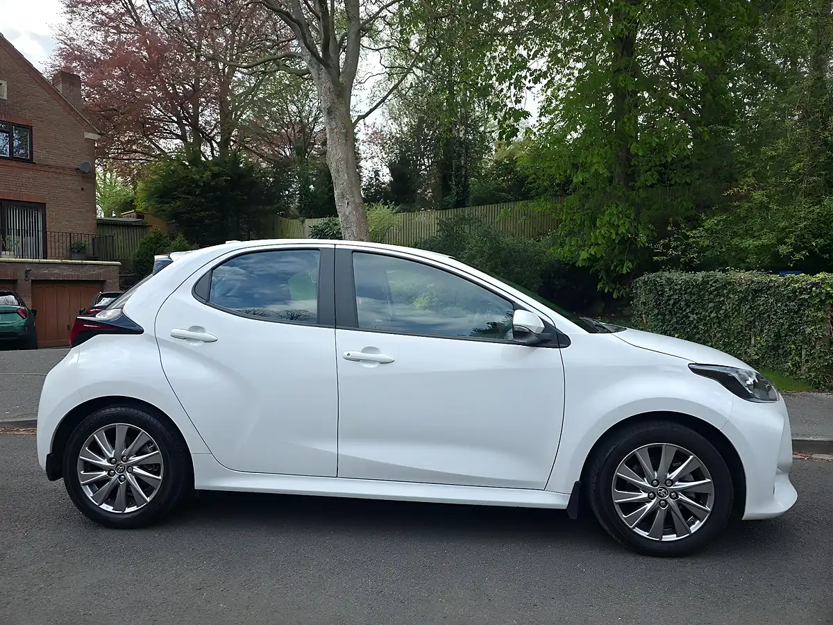Used 2023 Toyota Yaris Icon White - Interior and Exterior details 7