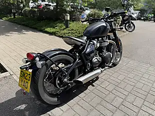 Used 2023 Triumph Bobber Grey - Interior and Exterior details 10