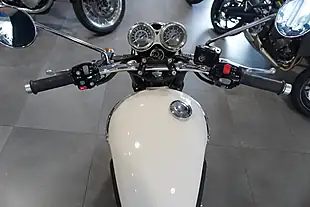 Used 2023 Triumph Bonneville T120 Blue Metallic - Interior and Exterior details 7