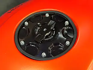 Used 2023 Triumph Speed Triple 1200 RS Orange - Interior and Exterior details 16