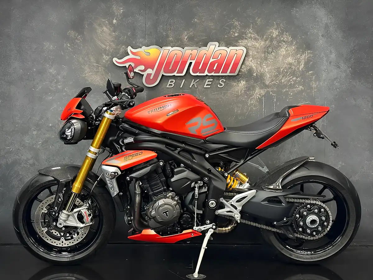 Used 2023 Triumph Speed Triple 1200 RS Orange - Interior and Exterior details 2