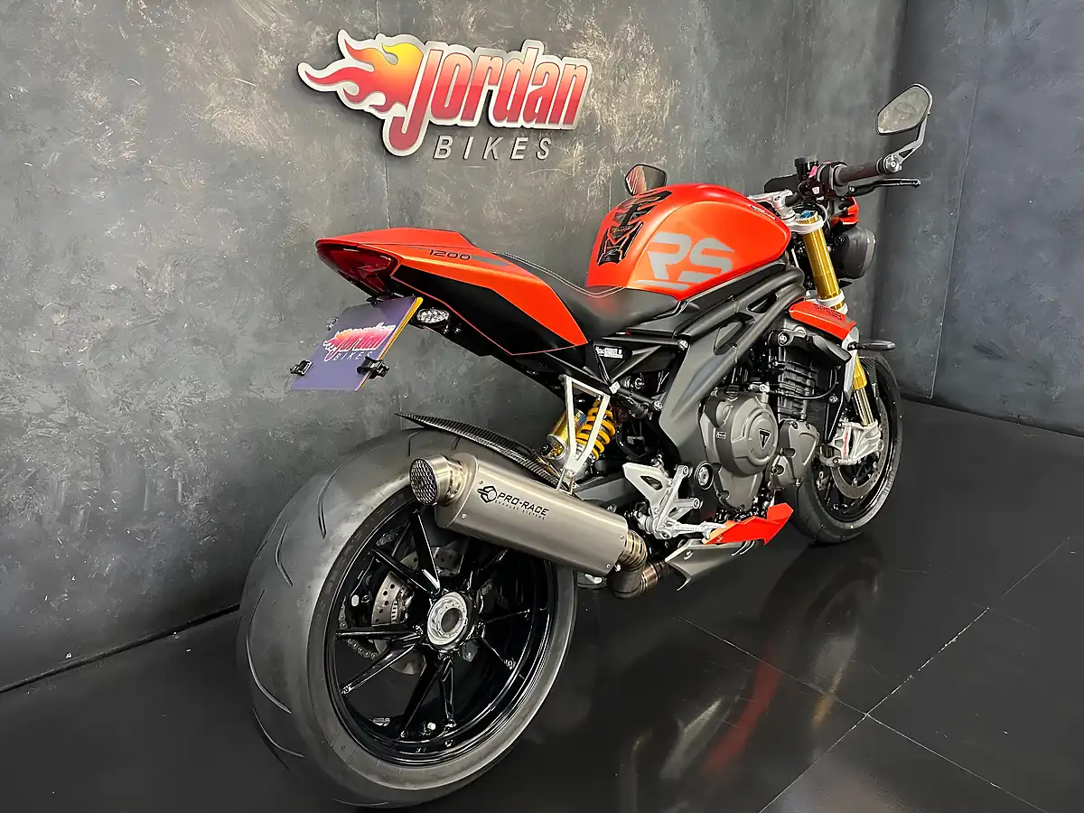 Used 2023 Triumph Speed Triple 1200 RS Orange - Interior and Exterior details 6