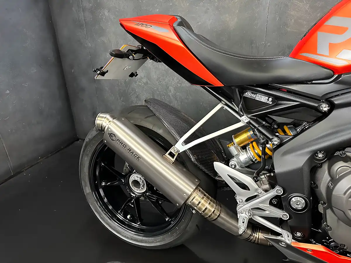 Used 2023 Triumph Speed Triple 1200 RS Orange - Interior and Exterior details 7