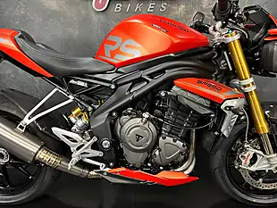 Used 2023 Triumph Speed Triple 1200 RS Orange - Interior and Exterior details 8