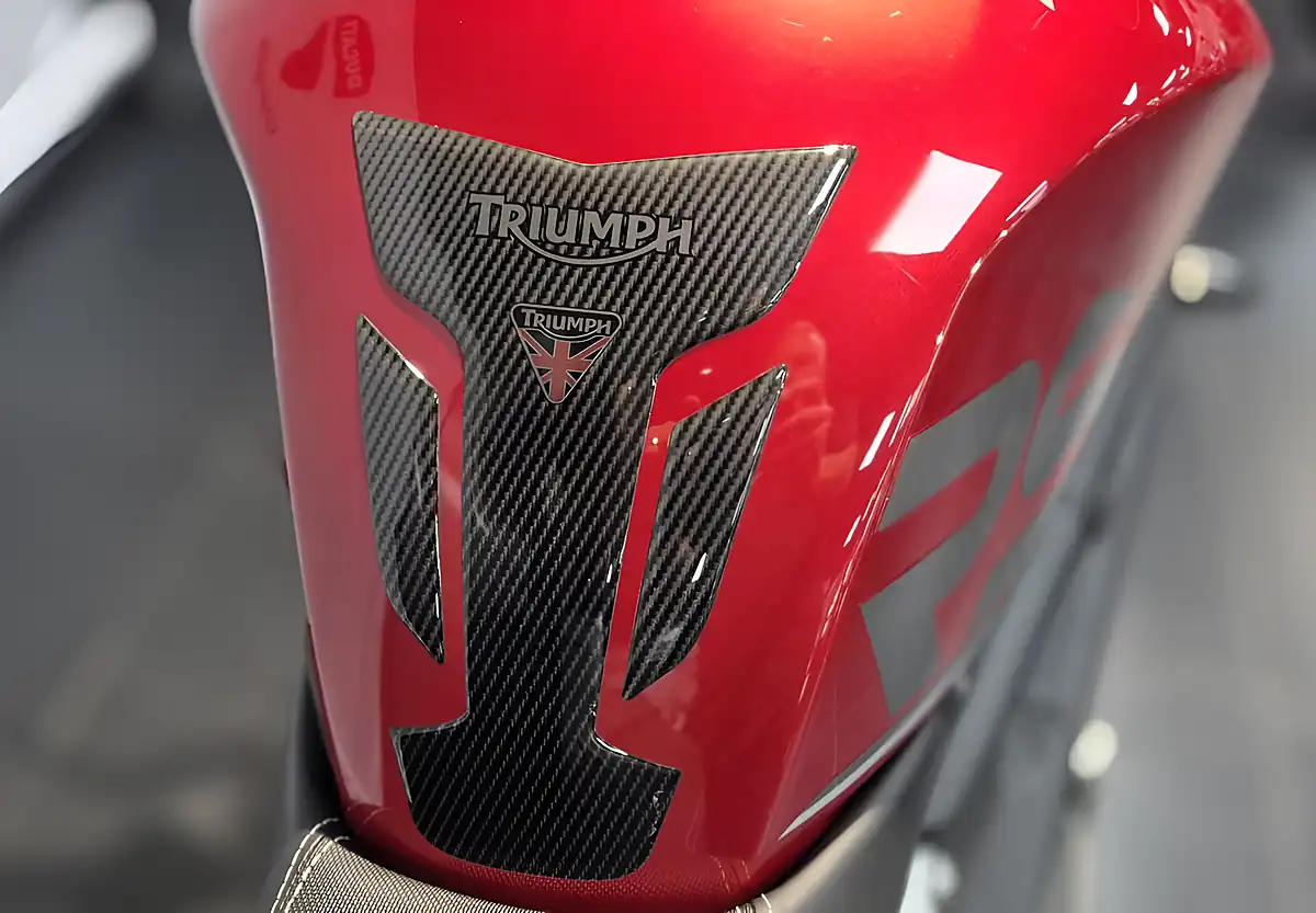 Used 2023 Triumph Speed Triple RS Carnival Red - Interior and Exterior details 6