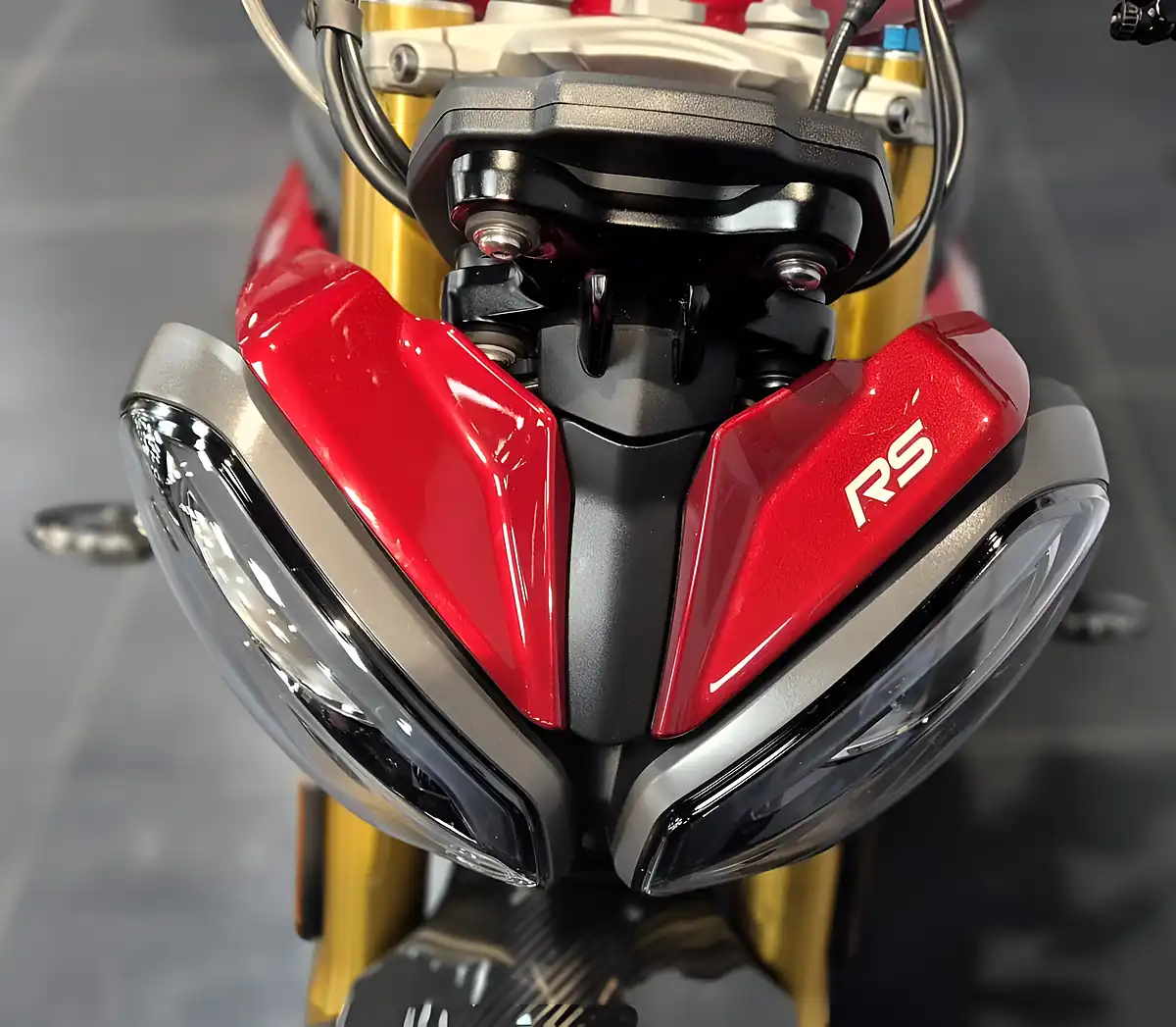 Used 2023 Triumph Speed Triple RS Carnival Red - Interior and Exterior details 9