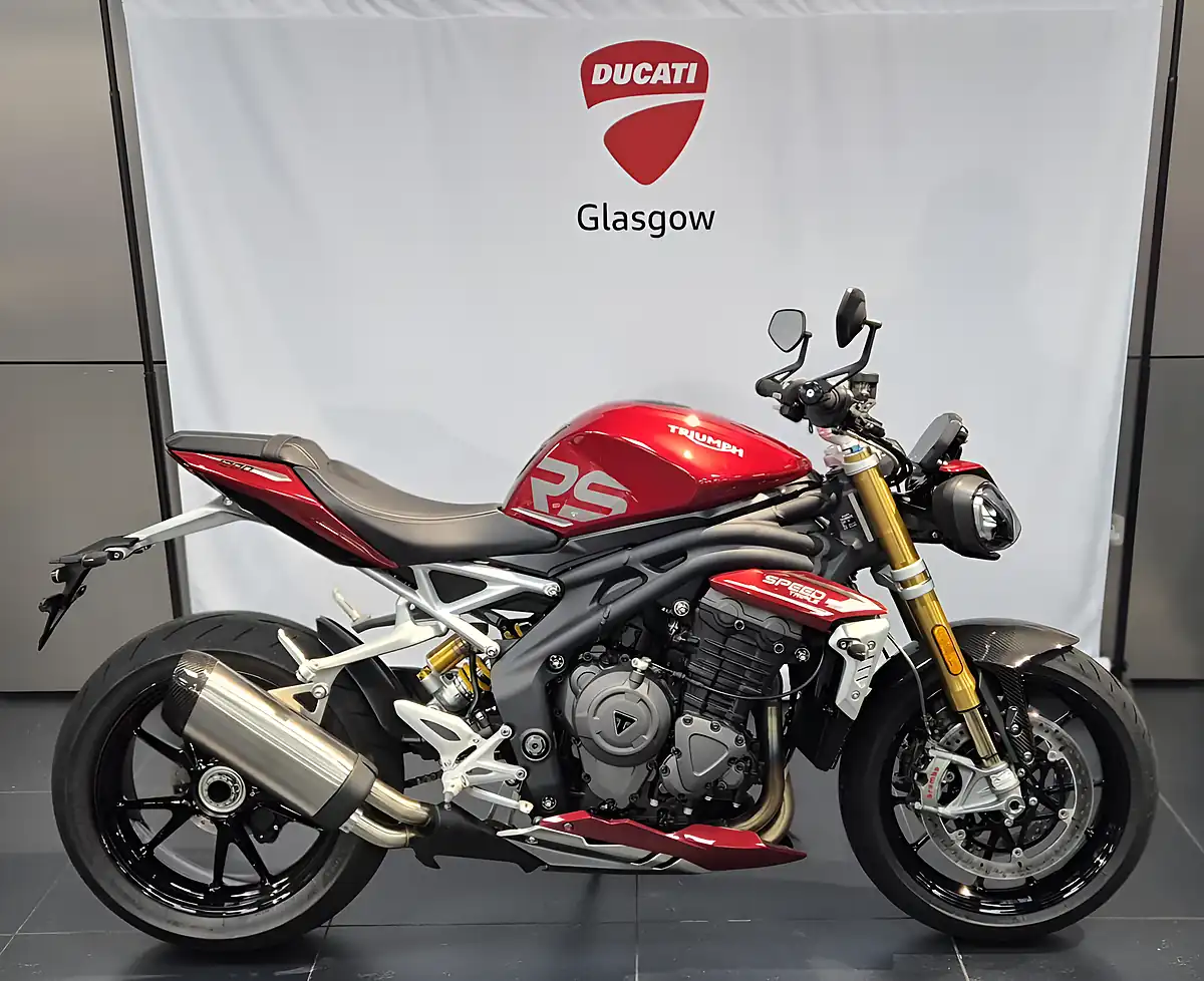 Used 2023 Triumph Speed Triple RS Carnival Red - Front View