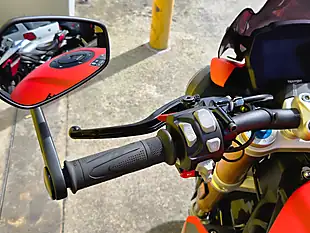 Used 2023 Triumph Speed Triple RS Orange - Interior and Exterior details 20