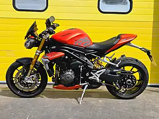 Used 2023 Triumph Speed Triple RS Orange - Interior and Exterior details 5