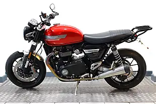 Used 2023 Triumph Speed Twin Red - Interior and Exterior details 9