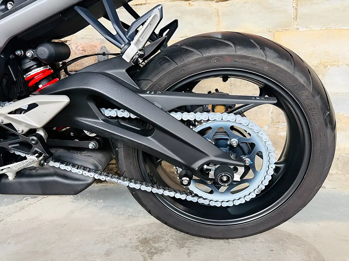 Used 2023 Triumph Street Triple 765 R Silver - Interior and Exterior details 17