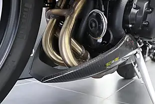 Used 2023 Triumph Street Triple Moto 2 Yellow - Interior and Exterior details 17