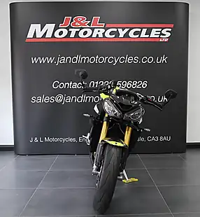 Used 2023 Triumph Street Triple Moto 2 Yellow - Interior and Exterior details 4
