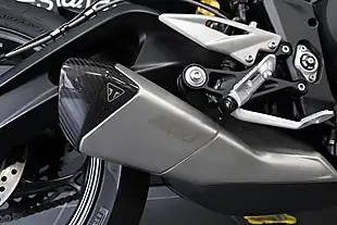 Used 2023 Triumph Street Triple Moto 2 Yellow - Interior and Exterior details 7