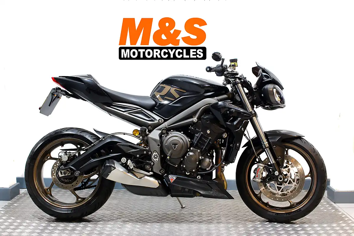 Used 2023 Triumph Street Triple RS Carbon Black - Front View