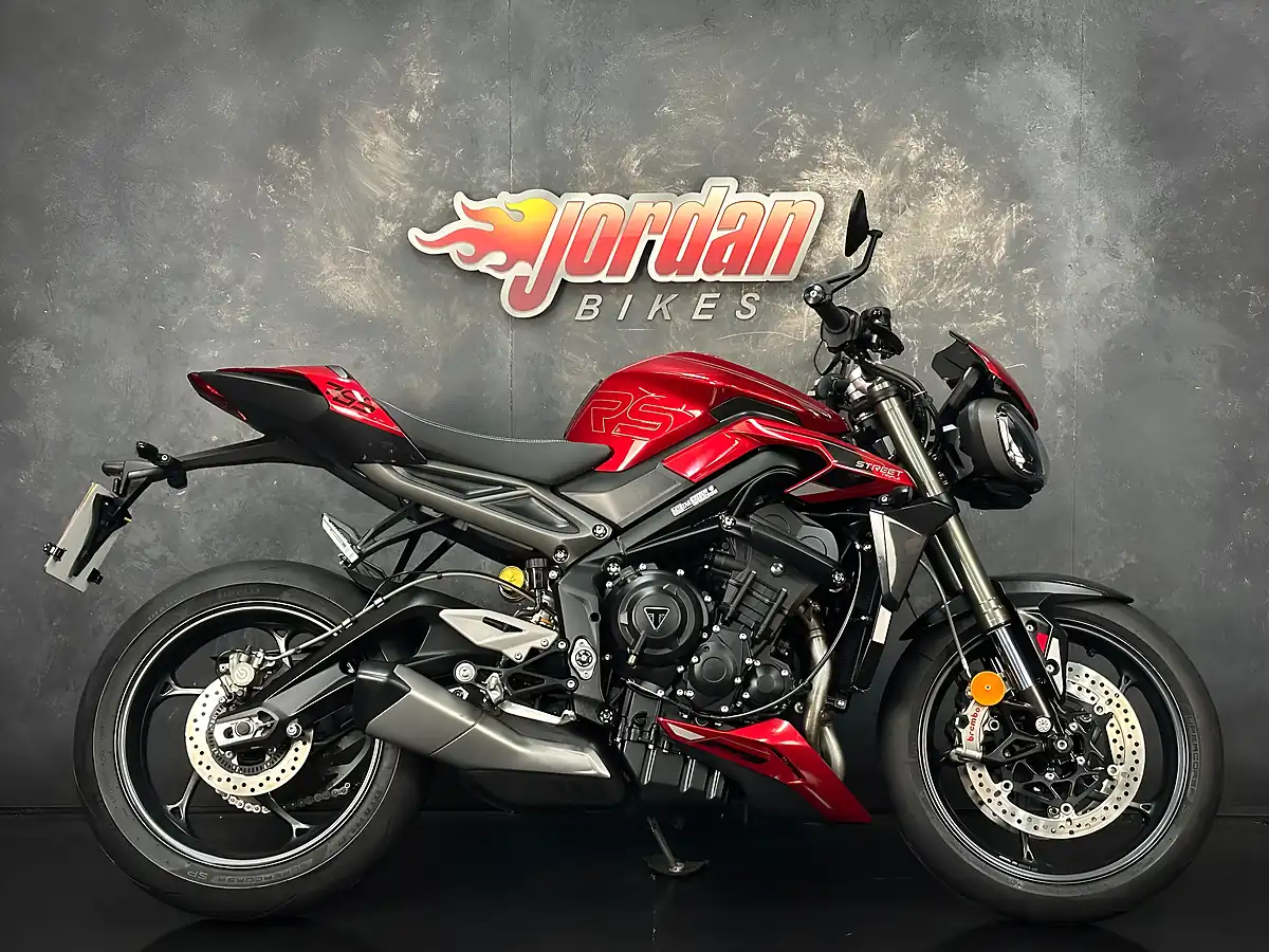 Used 2023 Triumph Street Triple RS Red - Front View