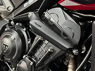Used 2023 Triumph Street Triple RS Red - Interior and Exterior details 14
