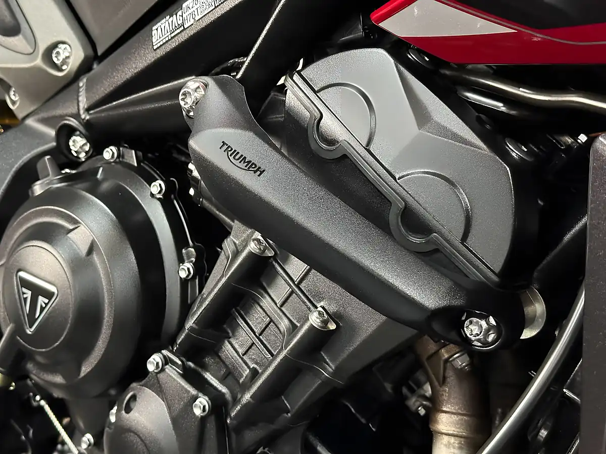 Used 2023 Triumph Street Triple RS Red - Interior and Exterior details 14