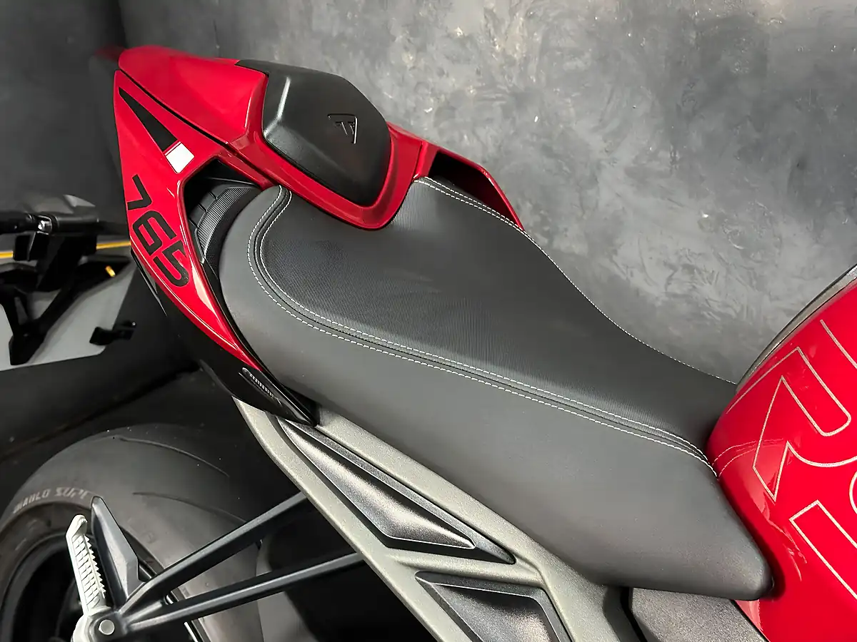 Used 2023 Triumph Street Triple RS Red - Interior and Exterior details 17