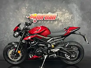 Used 2023 Triumph Street Triple RS Red - Interior and Exterior details 2