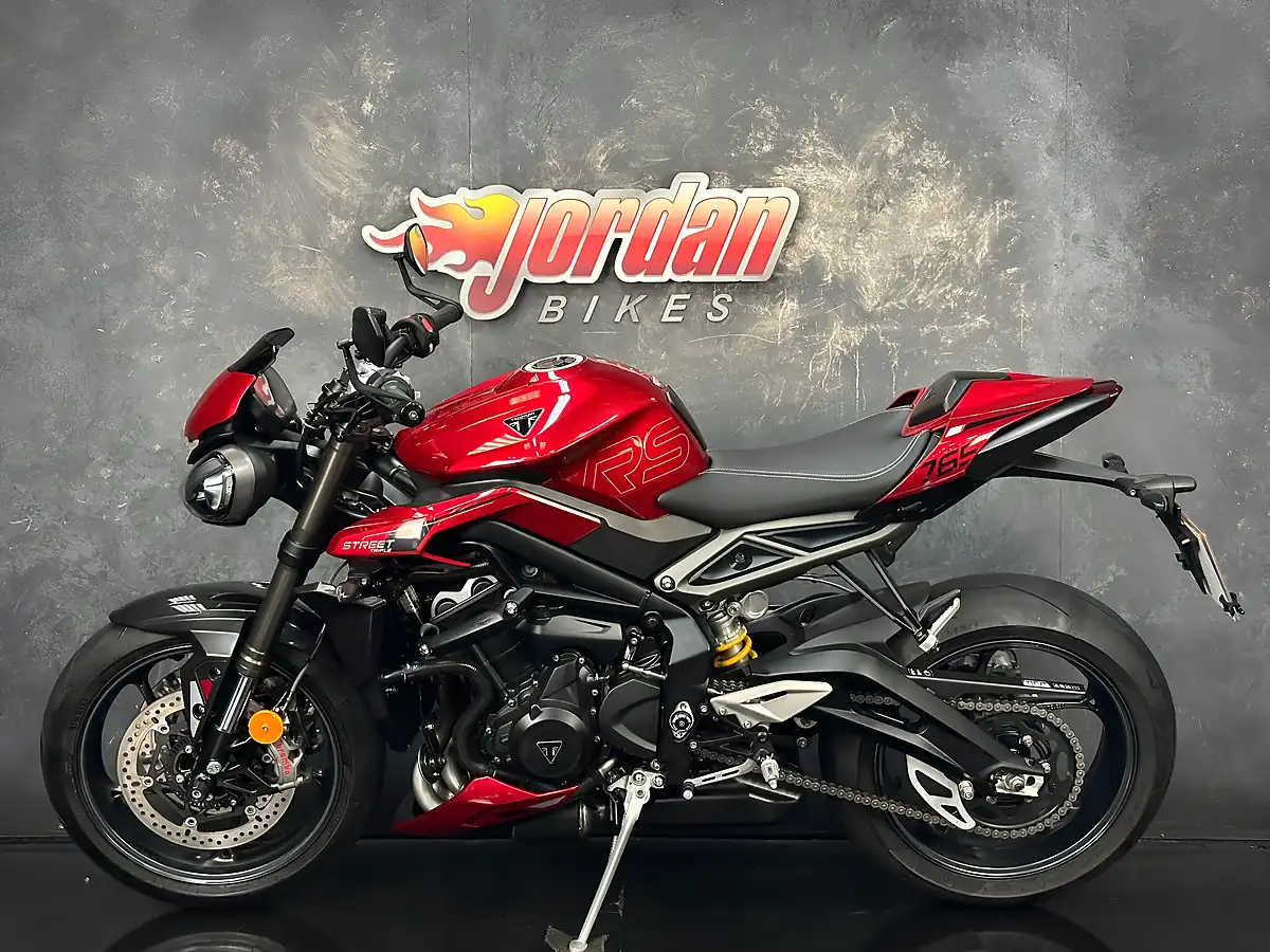 Used 2023 Triumph Street Triple RS Red - Interior and Exterior details 2